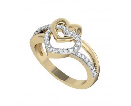 Buy Delicate Diamond Engagement Ring Online in India at Best Price
